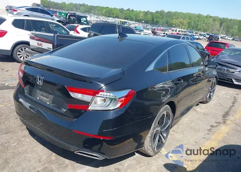 2021 Honda Accord Sport from USA, damaged, VIN 1HGCV1F34MA066400